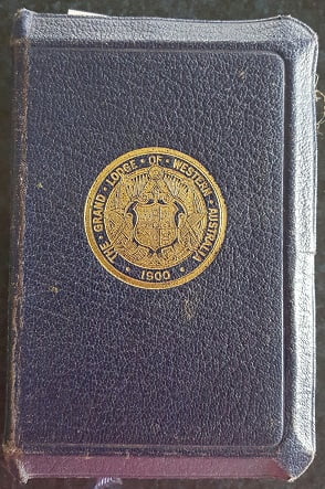 Holy Bible – Grand lodge of Western Australia – Guildford Book Exchange